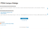 Tablet Screenshot of literaturaencampushidalgo.blogspot.com