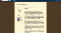 Desktop Screenshot of apatterns.blogspot.com