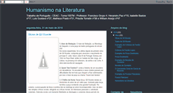 Desktop Screenshot of humanismonaliteratura.blogspot.com