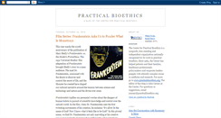 Desktop Screenshot of practicalbioethics.blogspot.com
