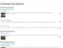 Tablet Screenshot of cincinnatitrailrunners.blogspot.com