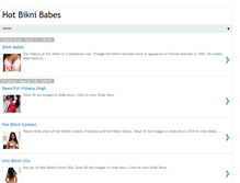 Tablet Screenshot of hot-bikni-girls.blogspot.com