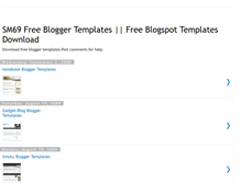 Tablet Screenshot of free-blogspot-templates-zone.blogspot.com