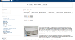 Desktop Screenshot of craicpropagation.blogspot.com
