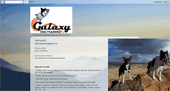 Desktop Screenshot of galaxydog.blogspot.com