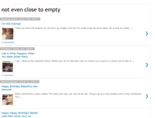Tablet Screenshot of notevenclosetoempty.blogspot.com