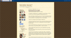 Desktop Screenshot of interstimanyone.blogspot.com