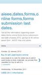 Mobile Screenshot of aieee2012info.blogspot.com