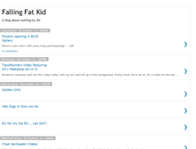 Tablet Screenshot of fallingfatkid.blogspot.com