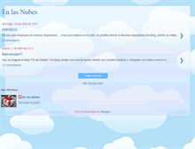 Tablet Screenshot of enlasnubes8.blogspot.com