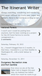 Mobile Screenshot of itinerantwriter.blogspot.com