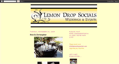 Desktop Screenshot of lemondropsocials.blogspot.com