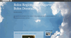 Desktop Screenshot of bolosregionaisdoalgarve.blogspot.com