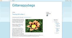Desktop Screenshot of gittanappybags.blogspot.com