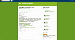 Desktop Screenshot of mrbobsnetwork.blogspot.com
