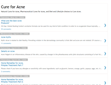 Tablet Screenshot of cureforacne.blogspot.com