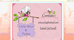 Desktop Screenshot of carlaartesefestas.blogspot.com