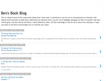 Tablet Screenshot of bensbookblog.blogspot.com