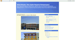 Desktop Screenshot of guzelbinalar.blogspot.com