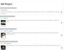 Tablet Screenshot of belle5-365project.blogspot.com