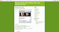 Desktop Screenshot of gta-mylife.blogspot.com