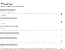 Tablet Screenshot of plainwhispers.blogspot.com