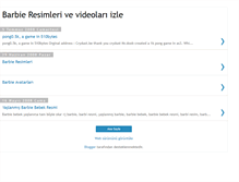 Tablet Screenshot of barbieresimleri.blogspot.com