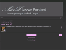 Tablet Screenshot of allaprimaportland.blogspot.com