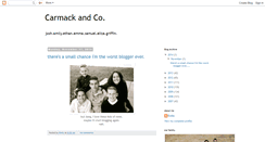 Desktop Screenshot of carmackandco.blogspot.com