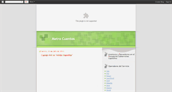 Desktop Screenshot of metro-cuentos.blogspot.com