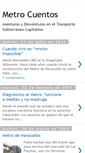 Mobile Screenshot of metro-cuentos.blogspot.com