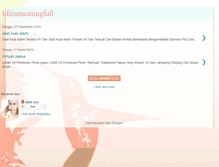 Tablet Screenshot of lifeismeaningfull-fufu.blogspot.com