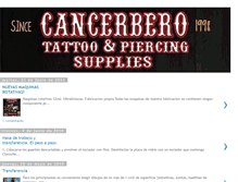 Tablet Screenshot of cancerberotattoo.blogspot.com