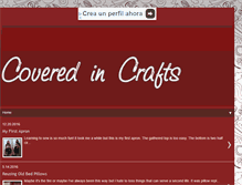 Tablet Screenshot of coveredincrafts.blogspot.com