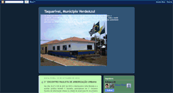 Desktop Screenshot of municipioverdeazultaquarivai.blogspot.com