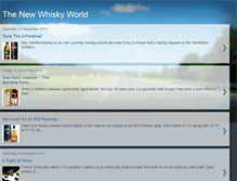 Tablet Screenshot of newwhiskyworld.blogspot.com