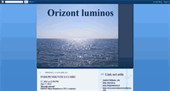 Desktop Screenshot of orizontluminos.blogspot.com
