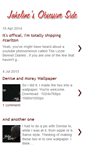 Mobile Screenshot of jakelinesobsessiveside.blogspot.com