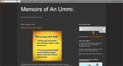 Desktop Screenshot of preciousthoughts-ummi.blogspot.com