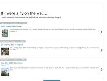 Tablet Screenshot of ifiwereaflyonthewall.blogspot.com