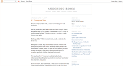 Desktop Screenshot of anechoicroom.blogspot.com