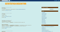 Desktop Screenshot of estatisticax.blogspot.com