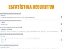 Tablet Screenshot of estatisticax.blogspot.com