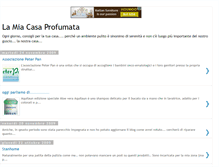 Tablet Screenshot of lamiacasaprofumata.blogspot.com