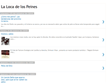 Tablet Screenshot of lalocadelospeines.blogspot.com