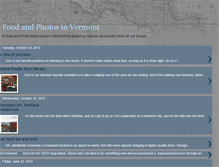 Tablet Screenshot of foodandphotosinvermont.blogspot.com