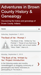 Mobile Screenshot of browncountygenealogy.blogspot.com