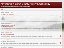 Tablet Screenshot of browncountygenealogy.blogspot.com