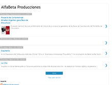 Tablet Screenshot of alfabetaproducciones.blogspot.com