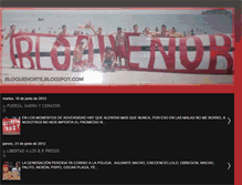 Tablet Screenshot of bloquenorte.blogspot.com